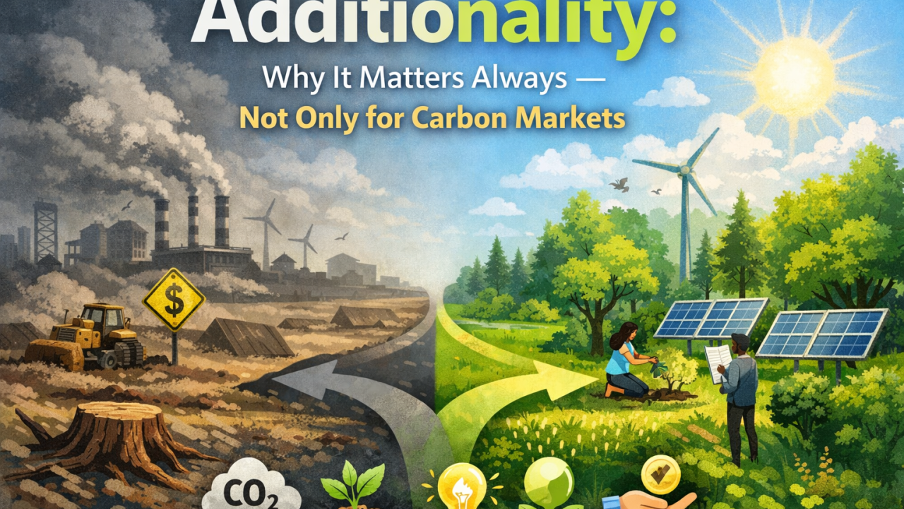 The Future of Carbon Markets Is Not Only Carbon: Why Resilience, Risk Finance and Local Benefits Will Decide Their Value